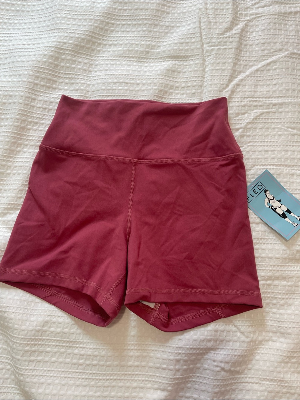 Fleo High-Rise Bike Shorts - Rose